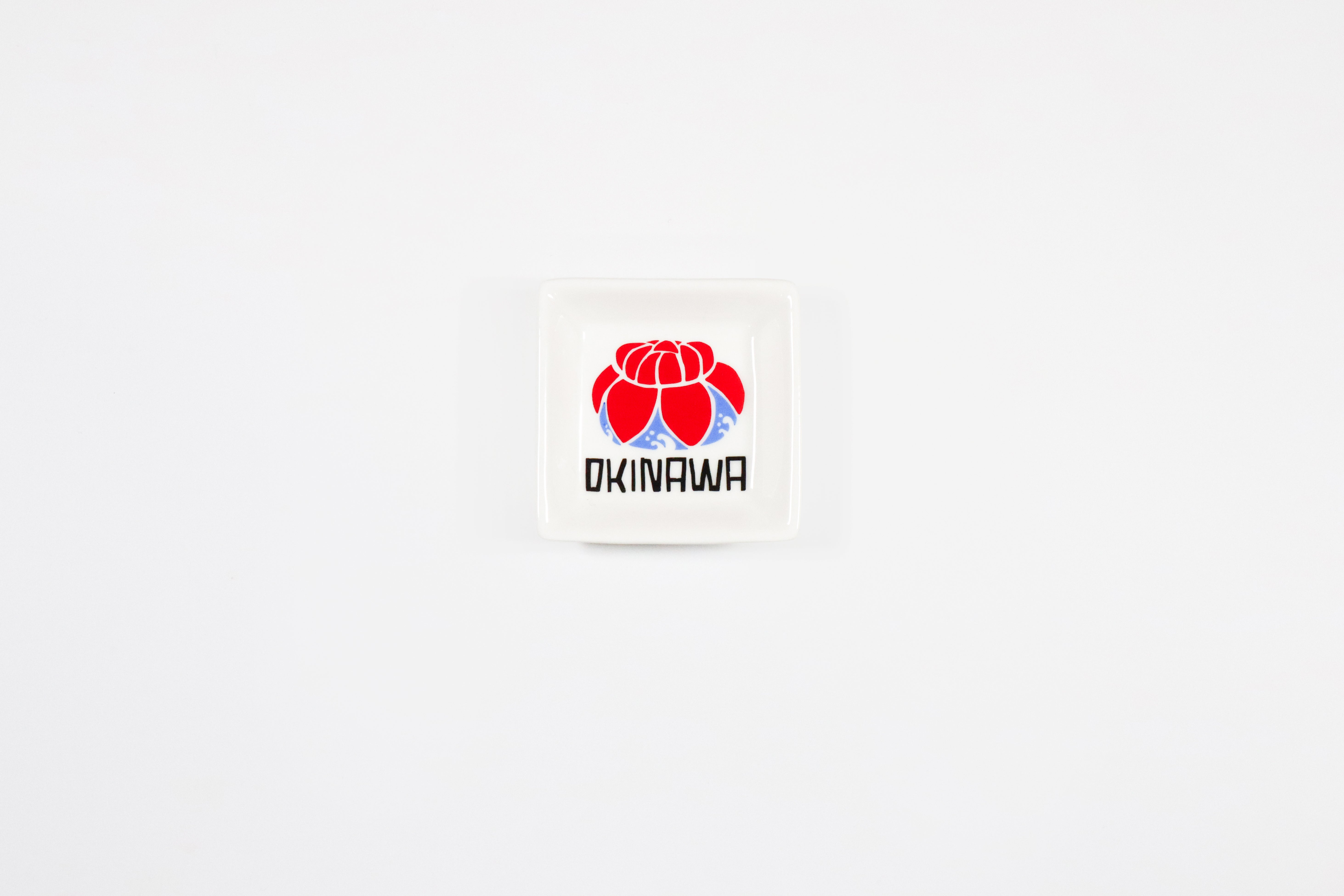 OKINAWA 花笠豆皿