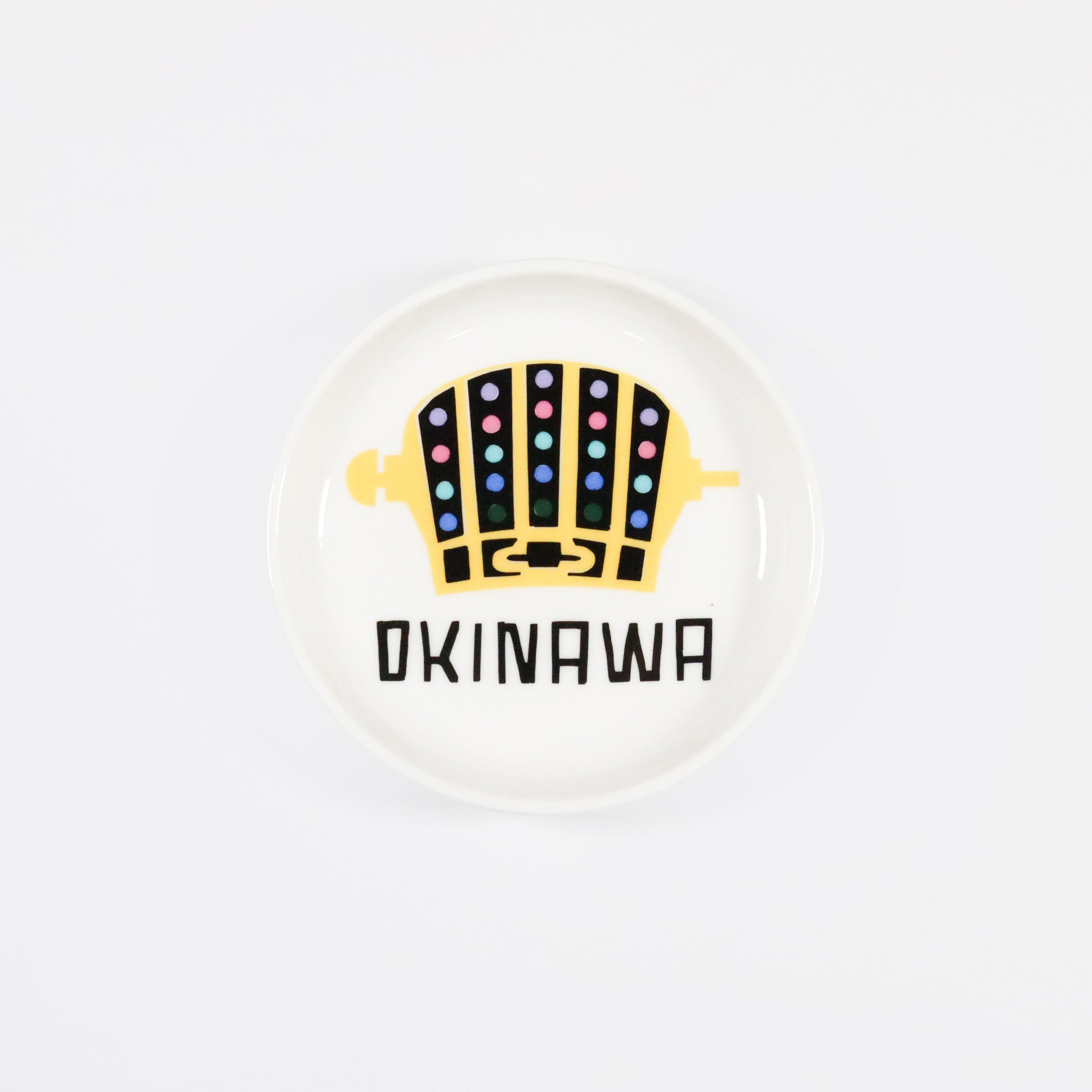 OKINAWA 王冠小皿(丸)