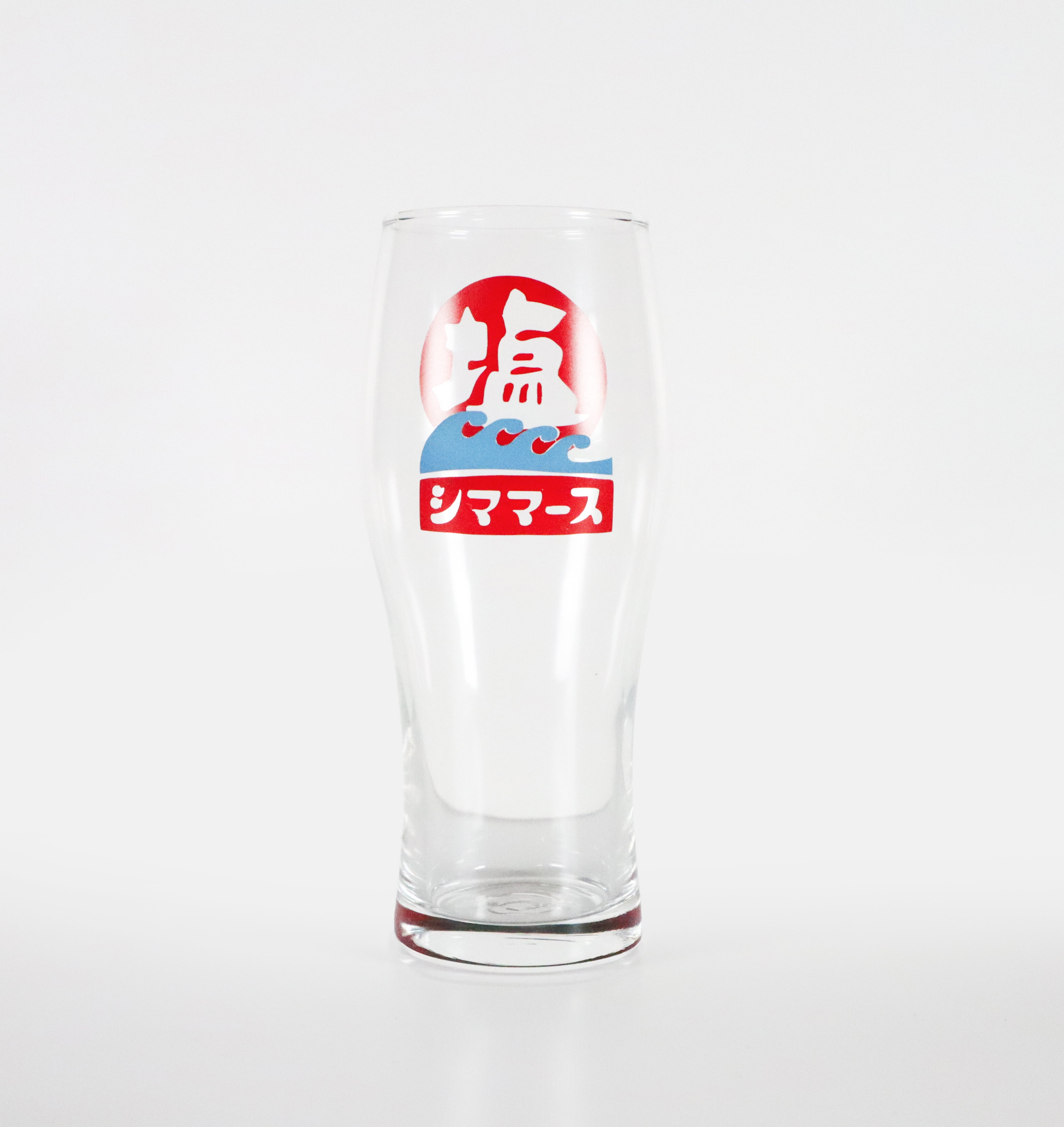 シママース ロゴビアグラス